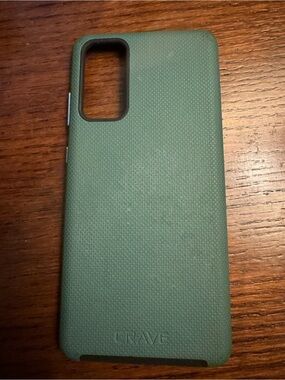 Crave Green/Black Textured Back Protective Case Samsung Galaxy S20 FE